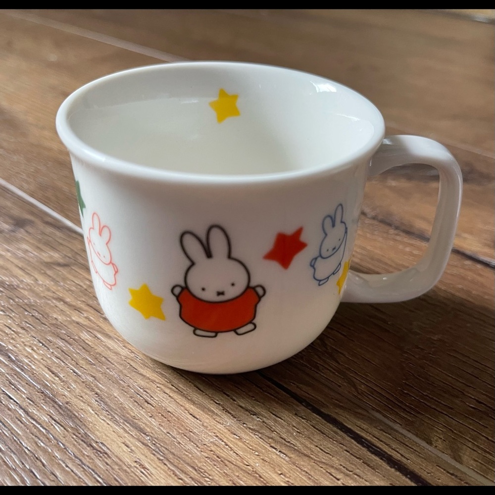 Only 1 Left! MIFFY-Imported (NWT) Small Ceramic Bowl & Tea Cup Set - Picture 4 of 11